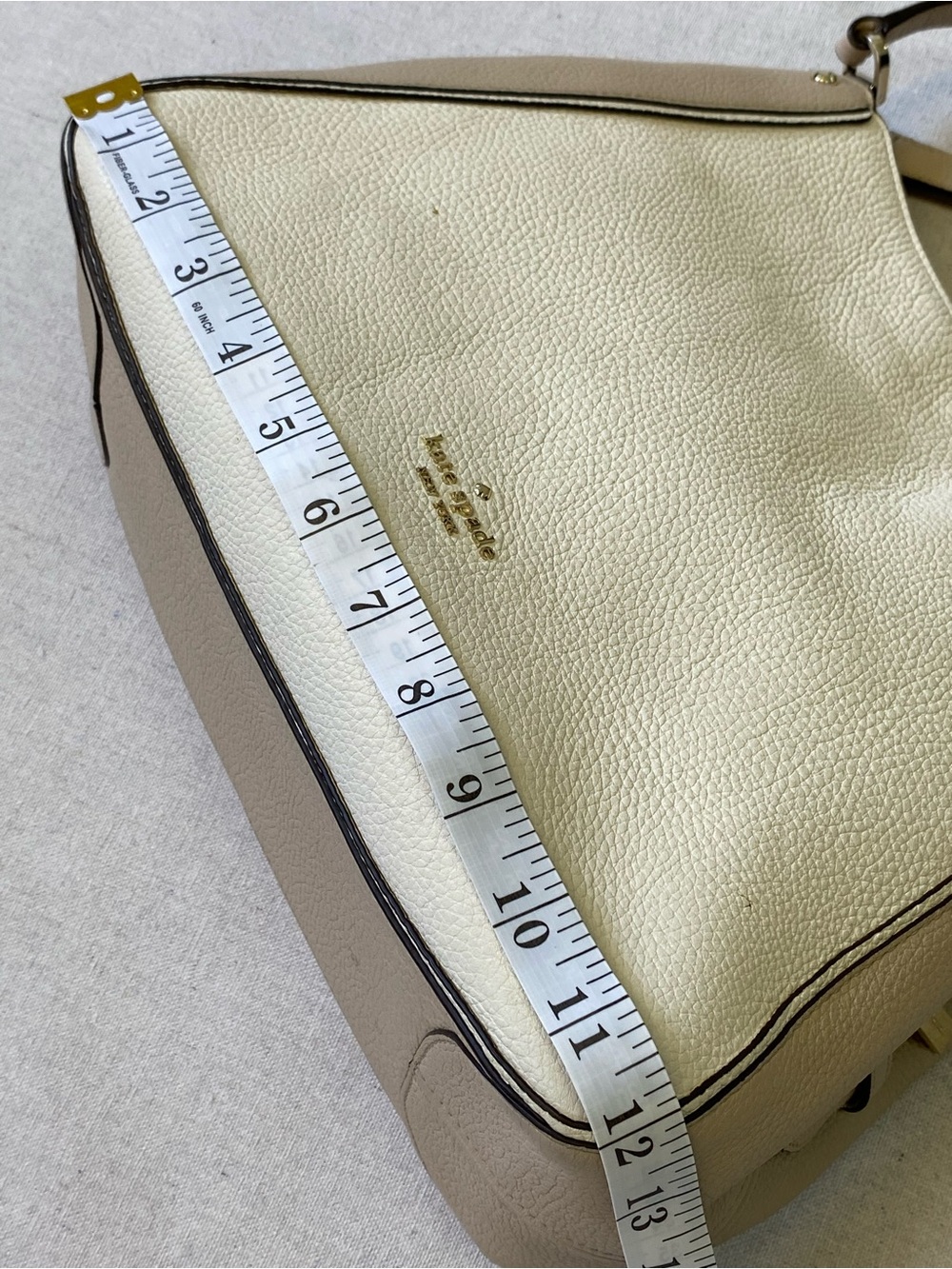 Kate Spade Leila Medium Pebbled Leather Shoulder Bag - Picture 8 of 16